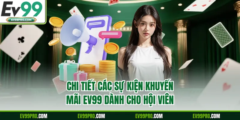 Chi tiết các sự kiện khuyến mãi EV99 dành cho hội viên